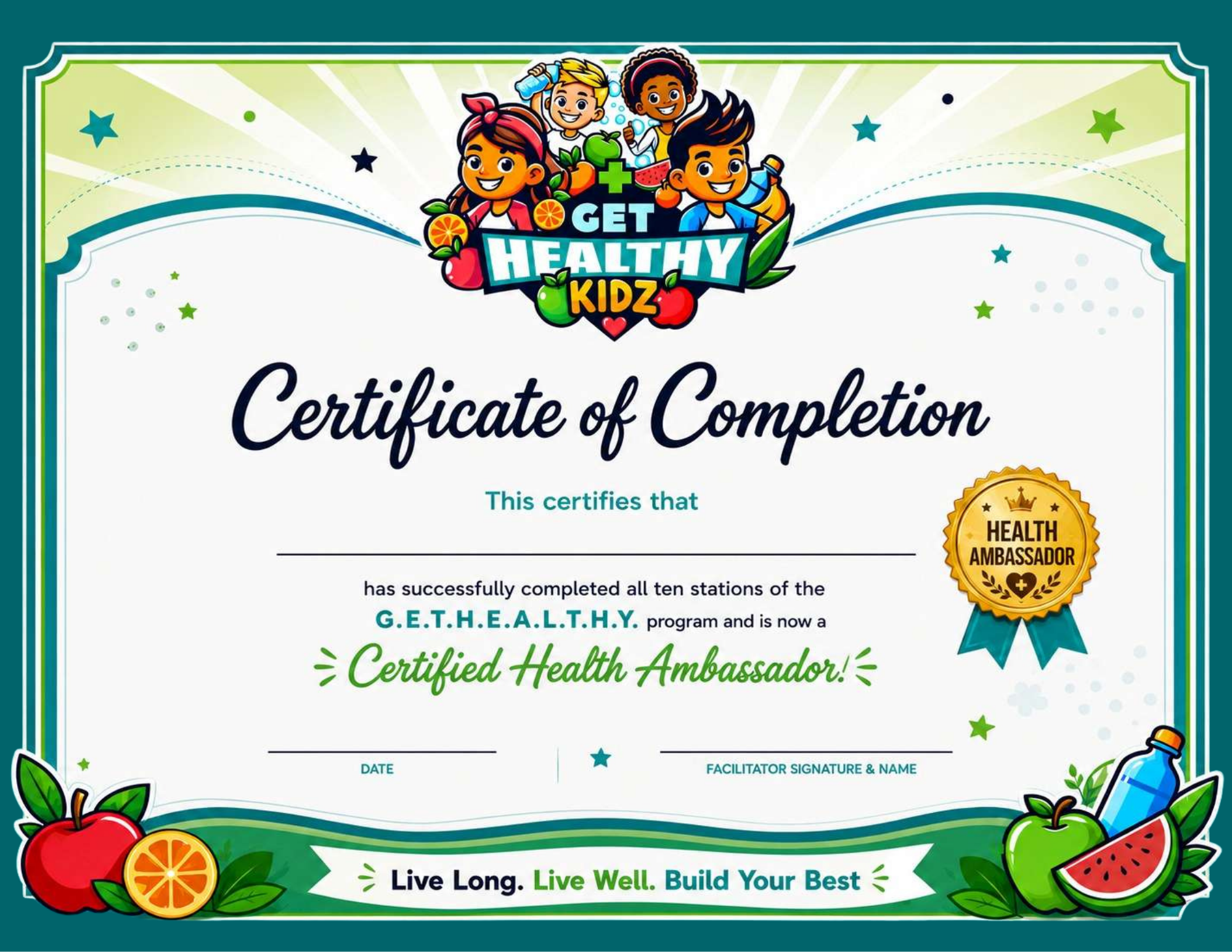 Certificates & graphics